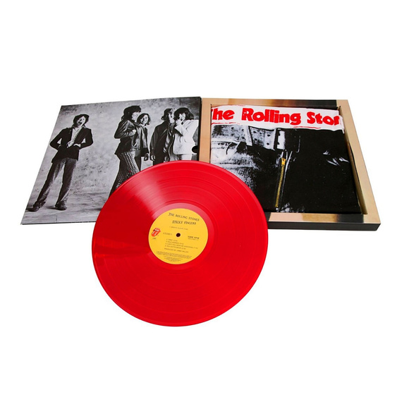 Rolling Stones Sticky Fingers Vinyl + T-shirt set - Picture 2 of 5